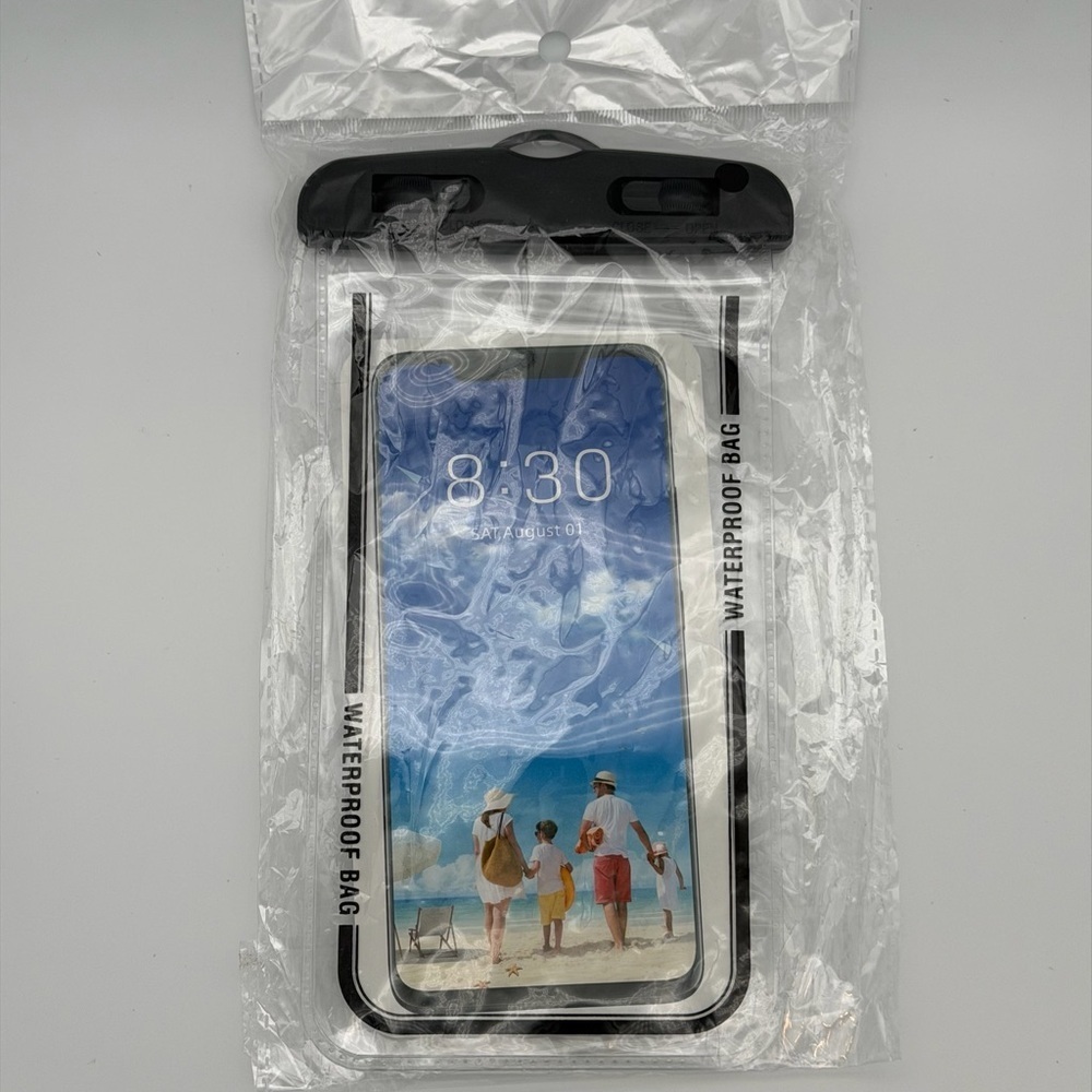 Waterproof Phone Pouch - Black
